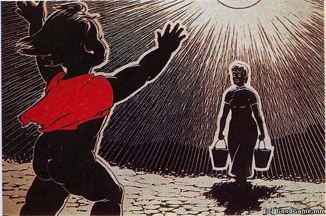 Ээж ээ, сайн байна уу” зургийн санааг охидоосоо авсан гэдэг